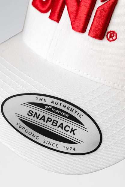 Baseball Cap 6 Panel Snapback Classic mit 3D Stickerei