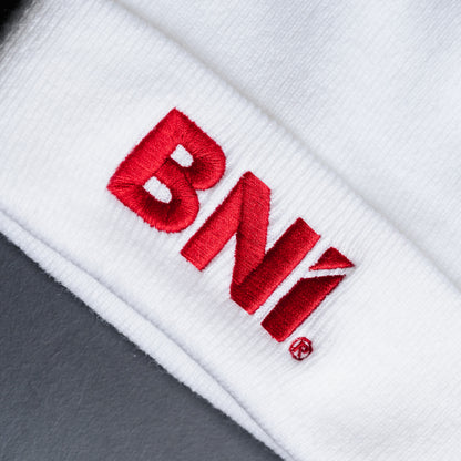 BNI Beanie - Original Strickmütze mit gesticktem Logo