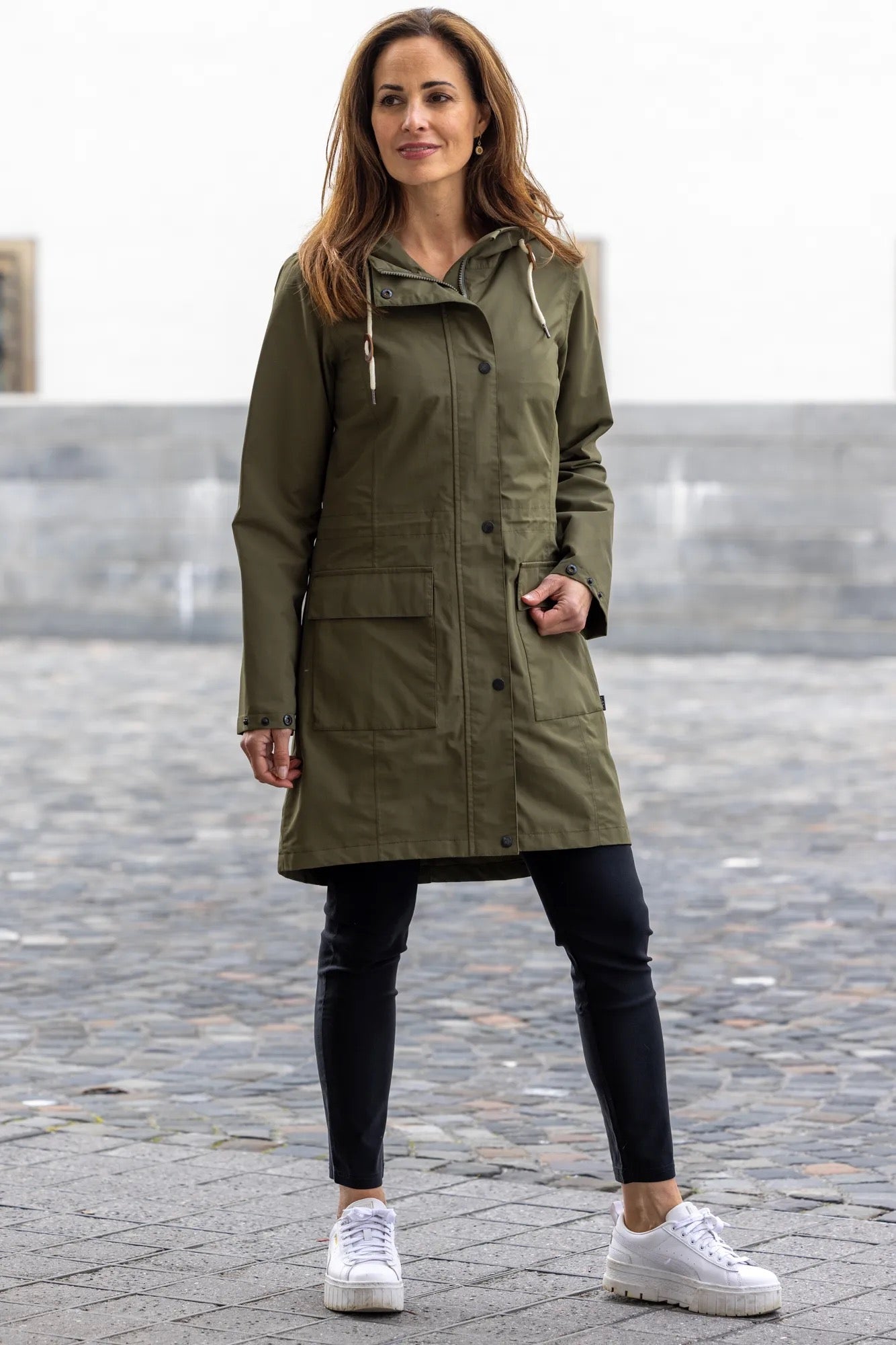 Letti Damen Regenmantel