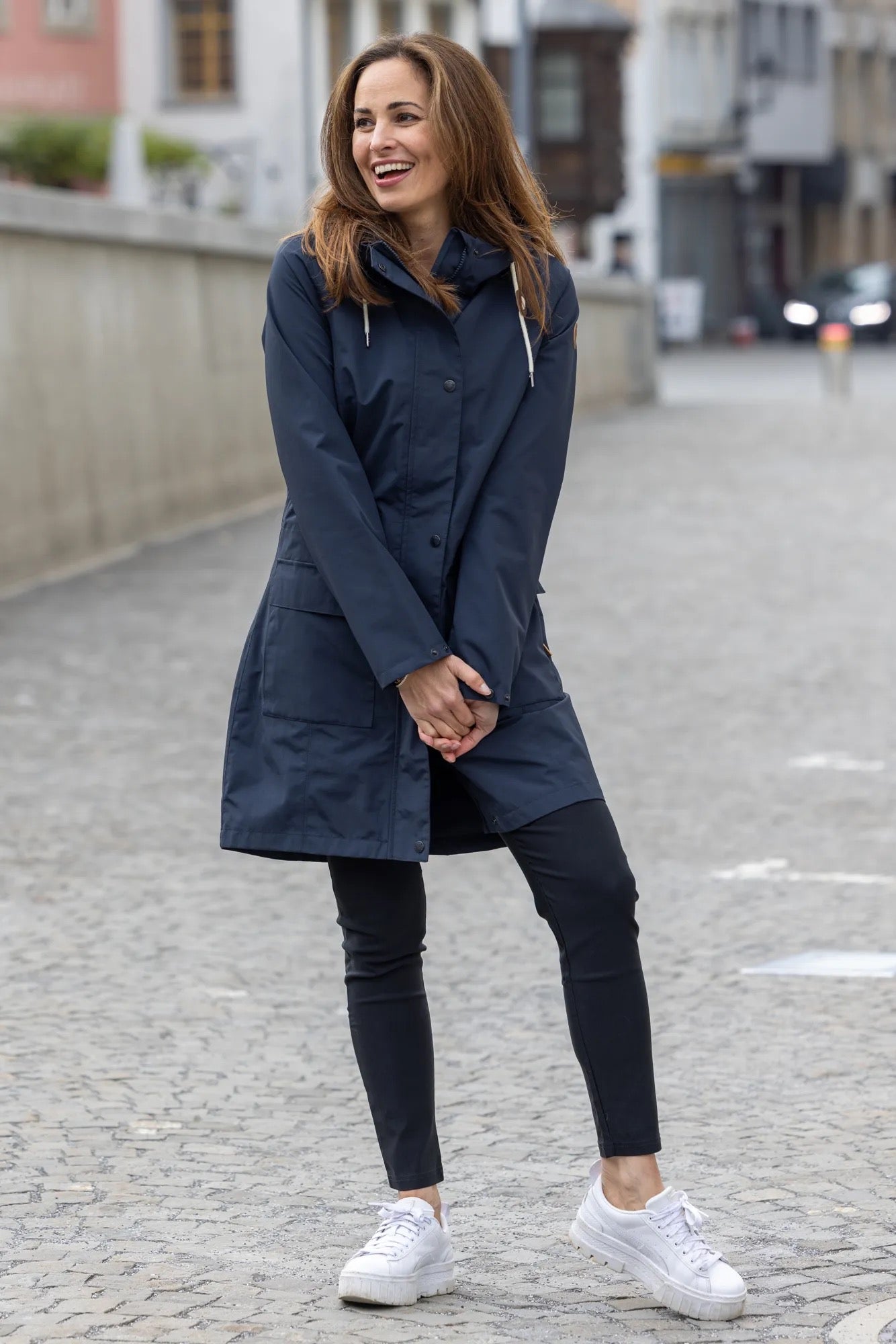 Letti Damen Regenmantel