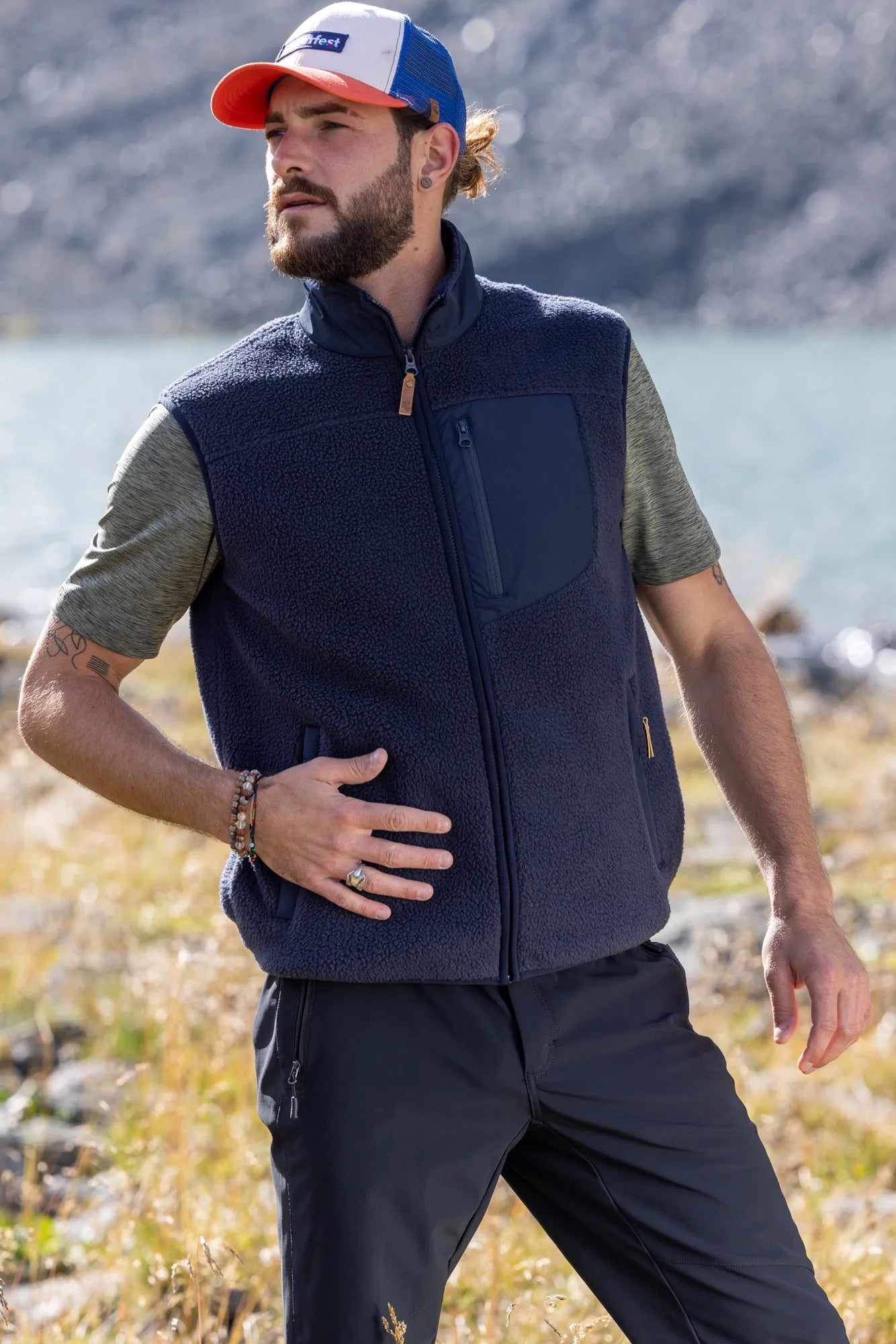 Fisher Herren Sherpa Gilet