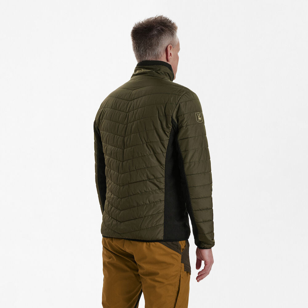 Moor Wattierte Herren Jacke mit Softshell