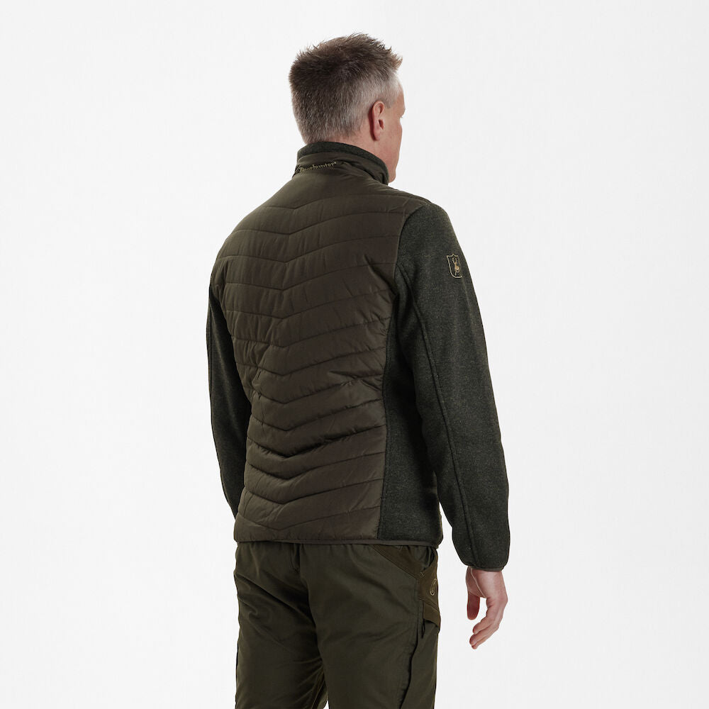 Moor Wattierte Herren Jacke mit Strick