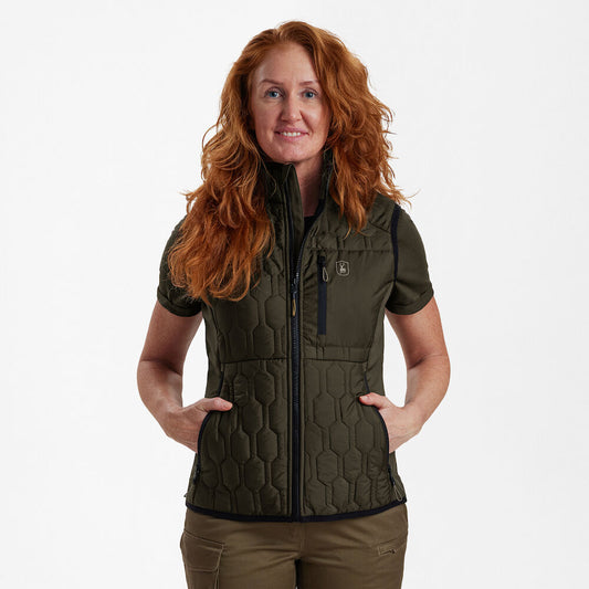 Lady Mossdale Steppweste Damen