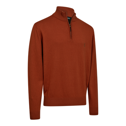 Harrington 1/2-Zip Strickpullover Herren