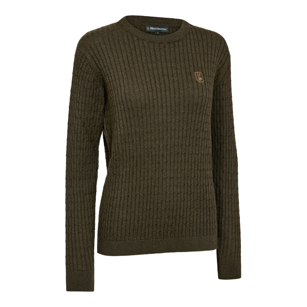 Lady Harrington Zopfmuster Strickpullover