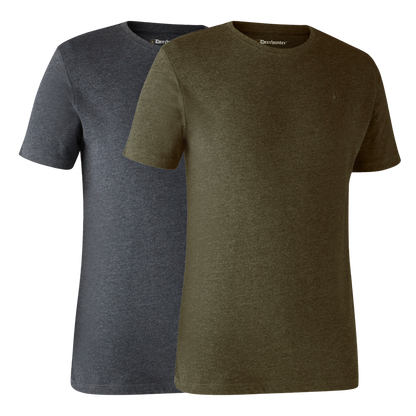 Basic T-Shirt im 2er-Pack Herren