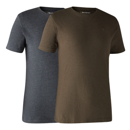 Basic T-Shirt im 2er-Pack Herren