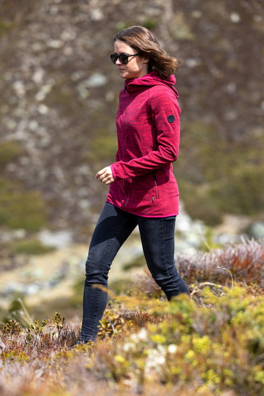 Helga Damen Fleece Hoody