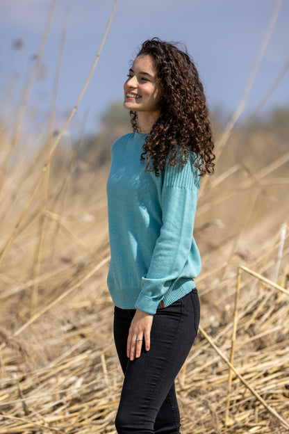 Kimi Damen Rundhals Strickpullover