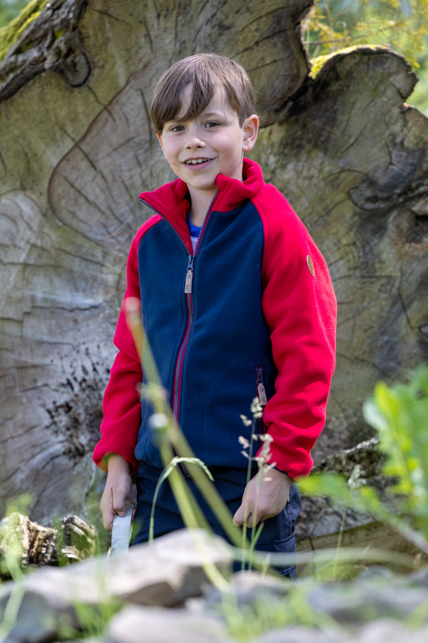 Ravi Kinder Fleece Jacke