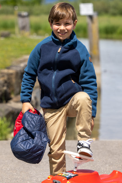 Ravi Kinder Fleece Jacke