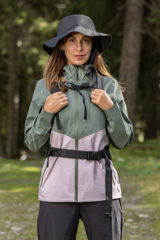 Thea 3 Layer Regenjacke Damen
