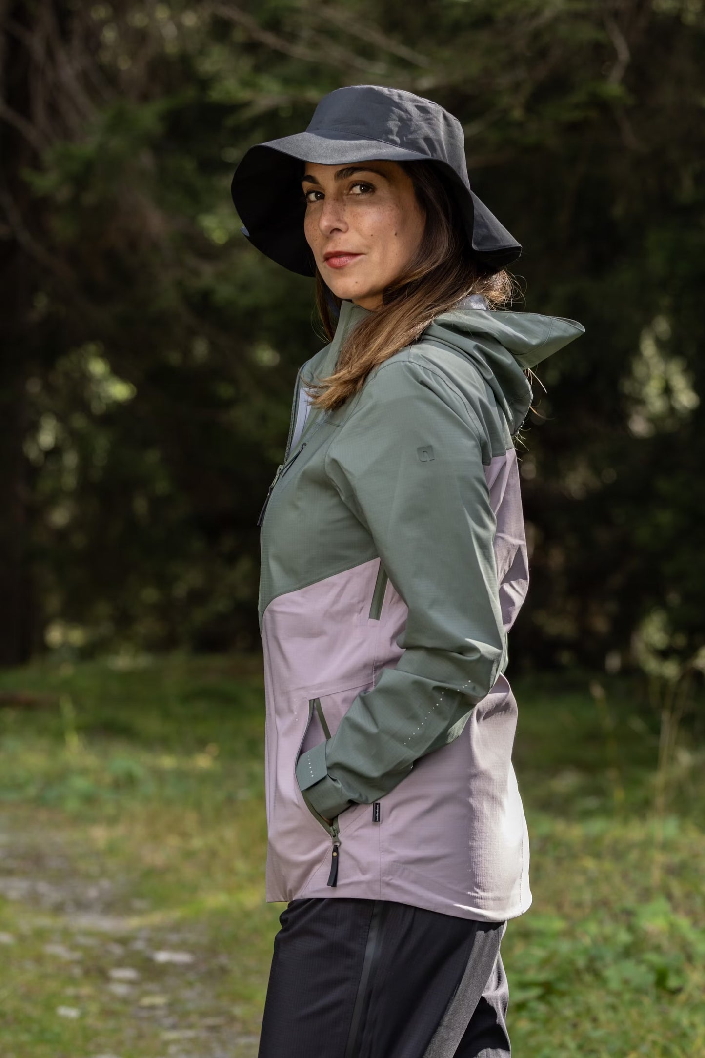 Thea 3 Layer Regenjacke Damen