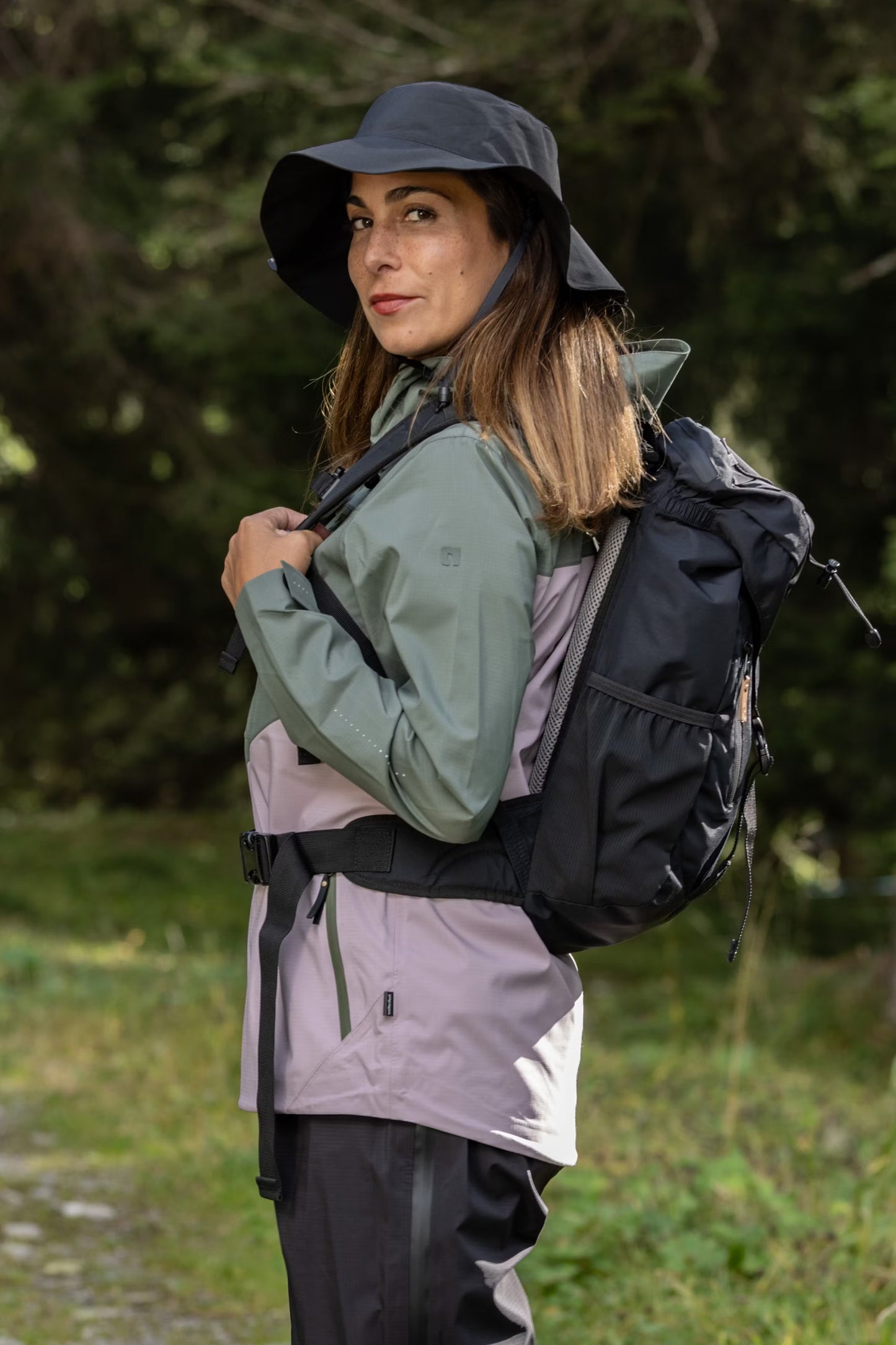 Thea 3 Layer Regenjacke Damen