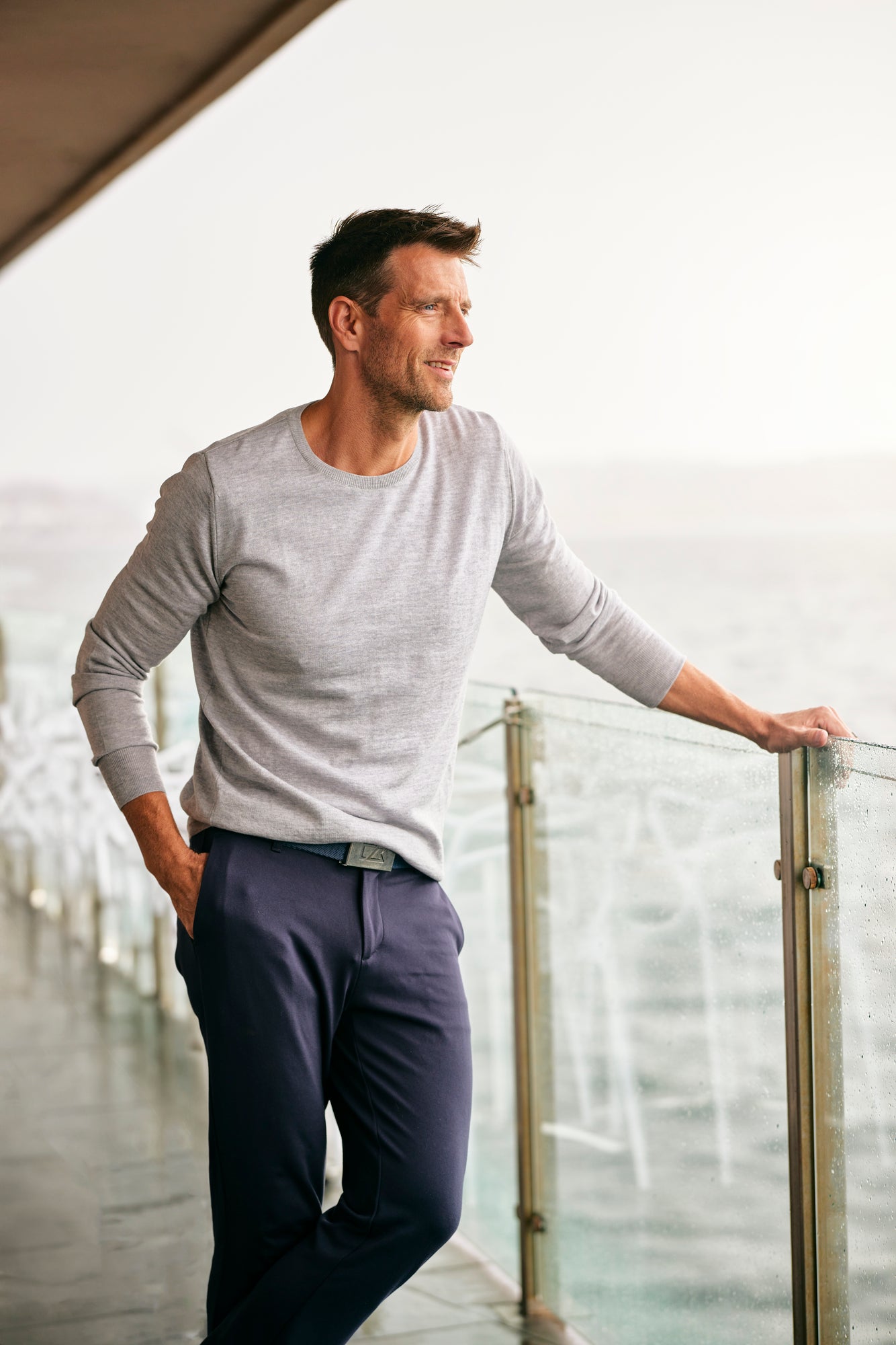 Sweat-shirt ras du cou Kennewick pour homme