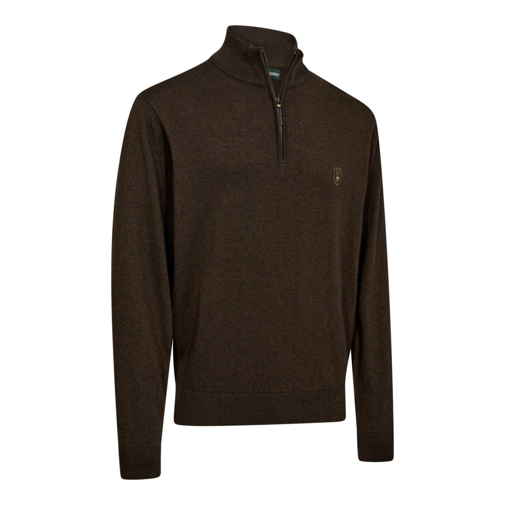 Maglione Harrington con mezza zip da uomo