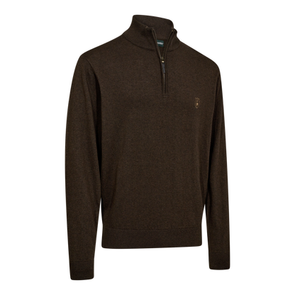 Maglione Harrington con mezza zip da uomo