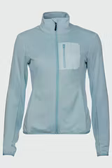 Annie Damen Midlayer Waffel Fleece Jacke