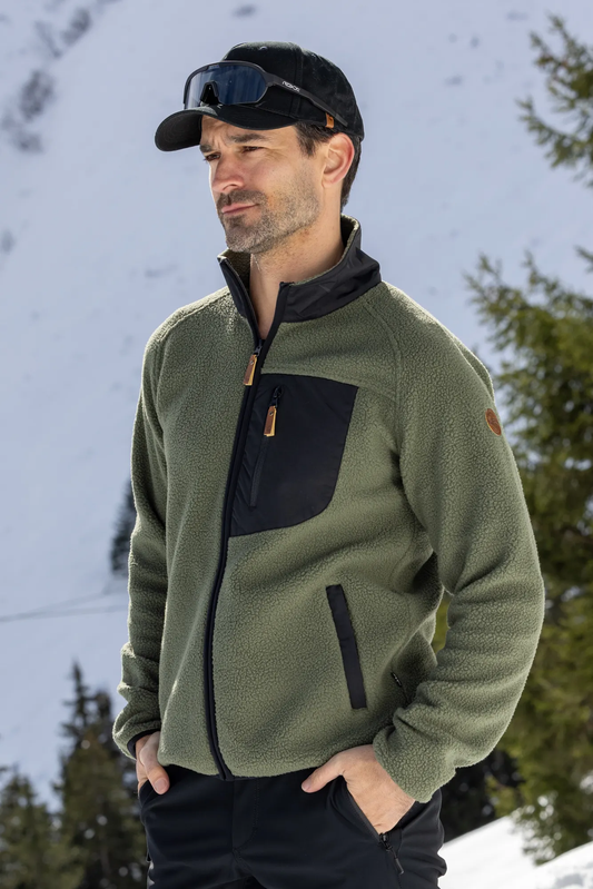 Carson Herren Fleece Jacke