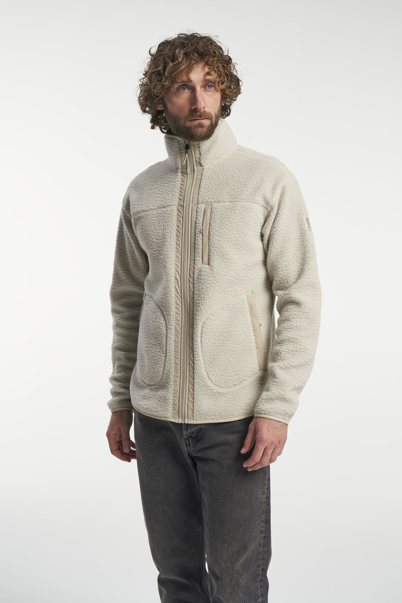 Yoke Fleece Full Zip Man