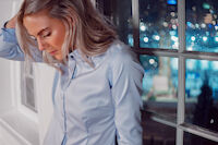 Red Bow 122 Blouse Woman