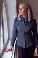 Indigo Bow 131 Blouse Women