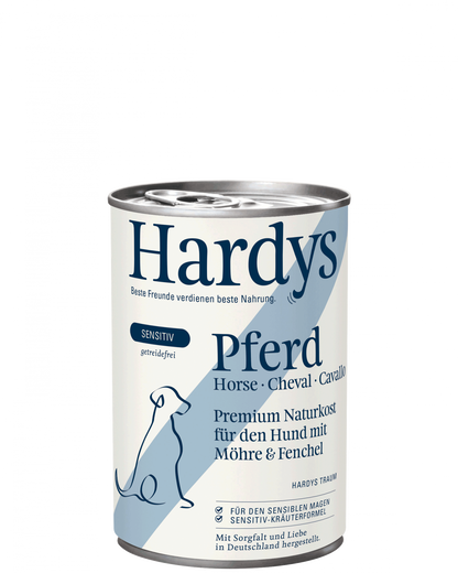 Hardys Sensitiv Pferd mit Möhre & Fenchel