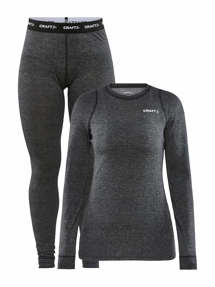 Ensemble CORE Laine Mérinos Femme