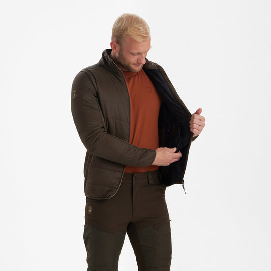 Heat wattierte Jacke Herren