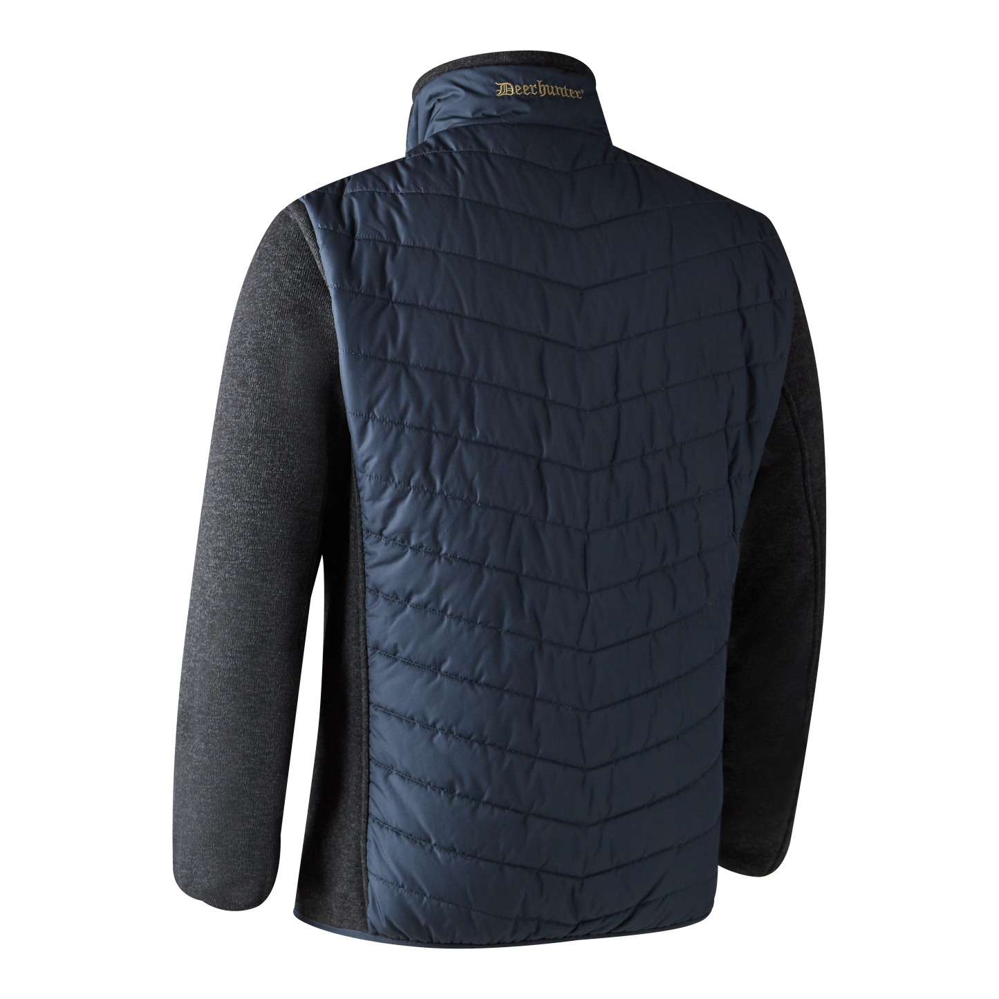 Moor Wattierte Herren Jacke mit Strick