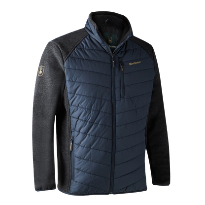 Moor Wattierte Herren Jacke mit Strick