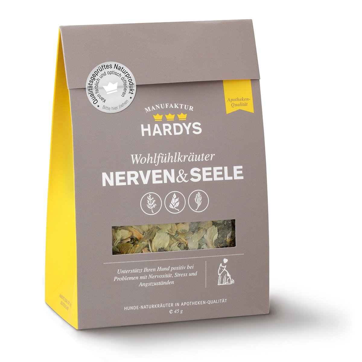 HARDYS Wohlfühlkräuter, Nerven & Seele, 1 x 45 g - glücksthaler.ch