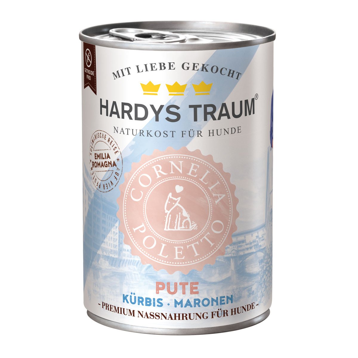 HARDYS TRAUM Edition Cornelia Poletto, Italienreise Emilia Romagna, 1 x 400 g - glücksthaler.ch