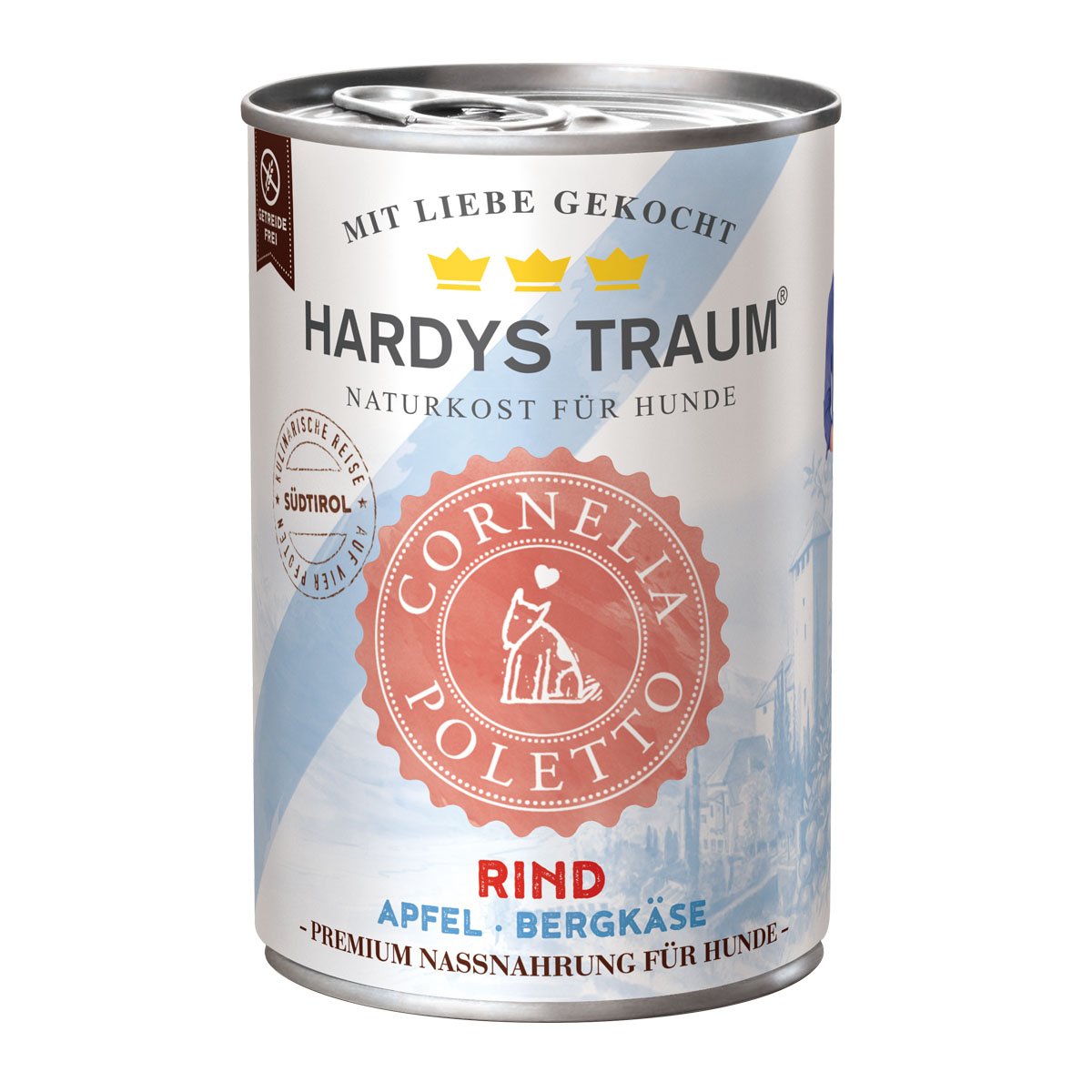 HARDYS TRAUM Edition Cornelia Poletto, Italienreise Südtirol, 1 x 400 g - glücksthaler.ch