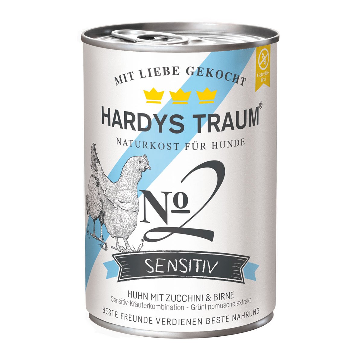 HARDYS TRAUM SENSITIV No. 2 - Huhn - 1 x 400 g - glücksthaler.ch