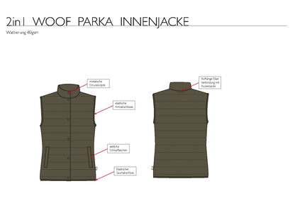 ruuka - Parka Woof Femme